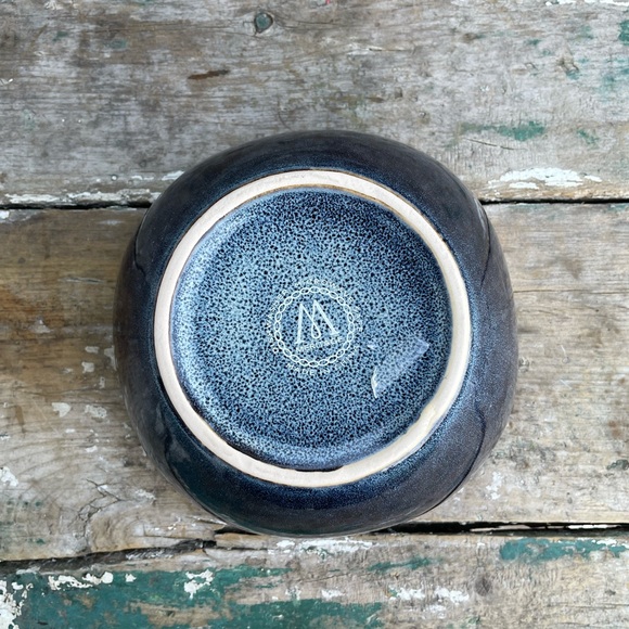 Meritage Jasper blue bowls set of 2 new - Picture 5 of 9